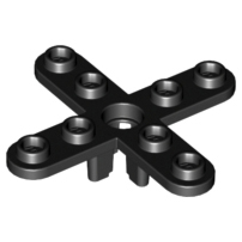 Propeller 4 Bladen Black